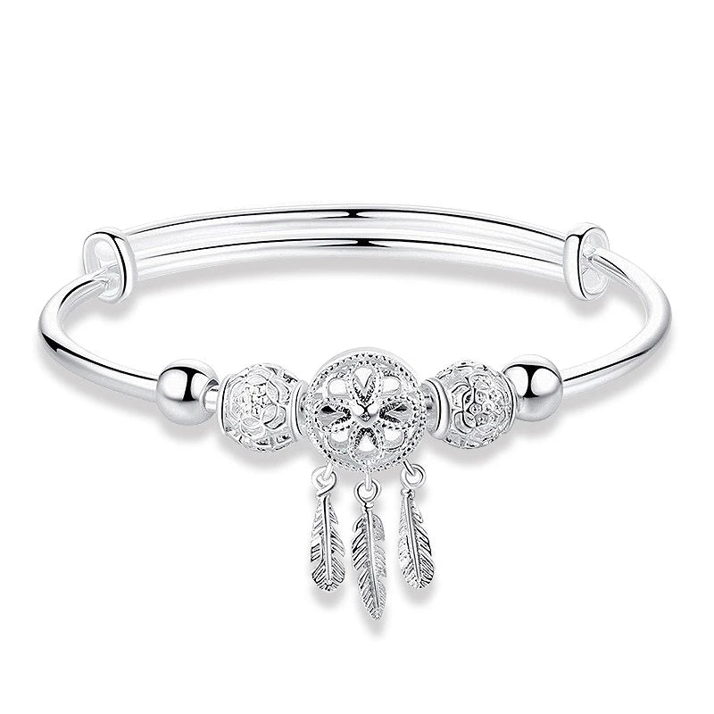 Lisa - Adjustable 925 Silver Dreamcatcher Bracelet for Women