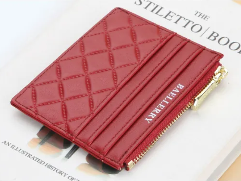 CardMate - Stylish Quilted Mini Card Holder