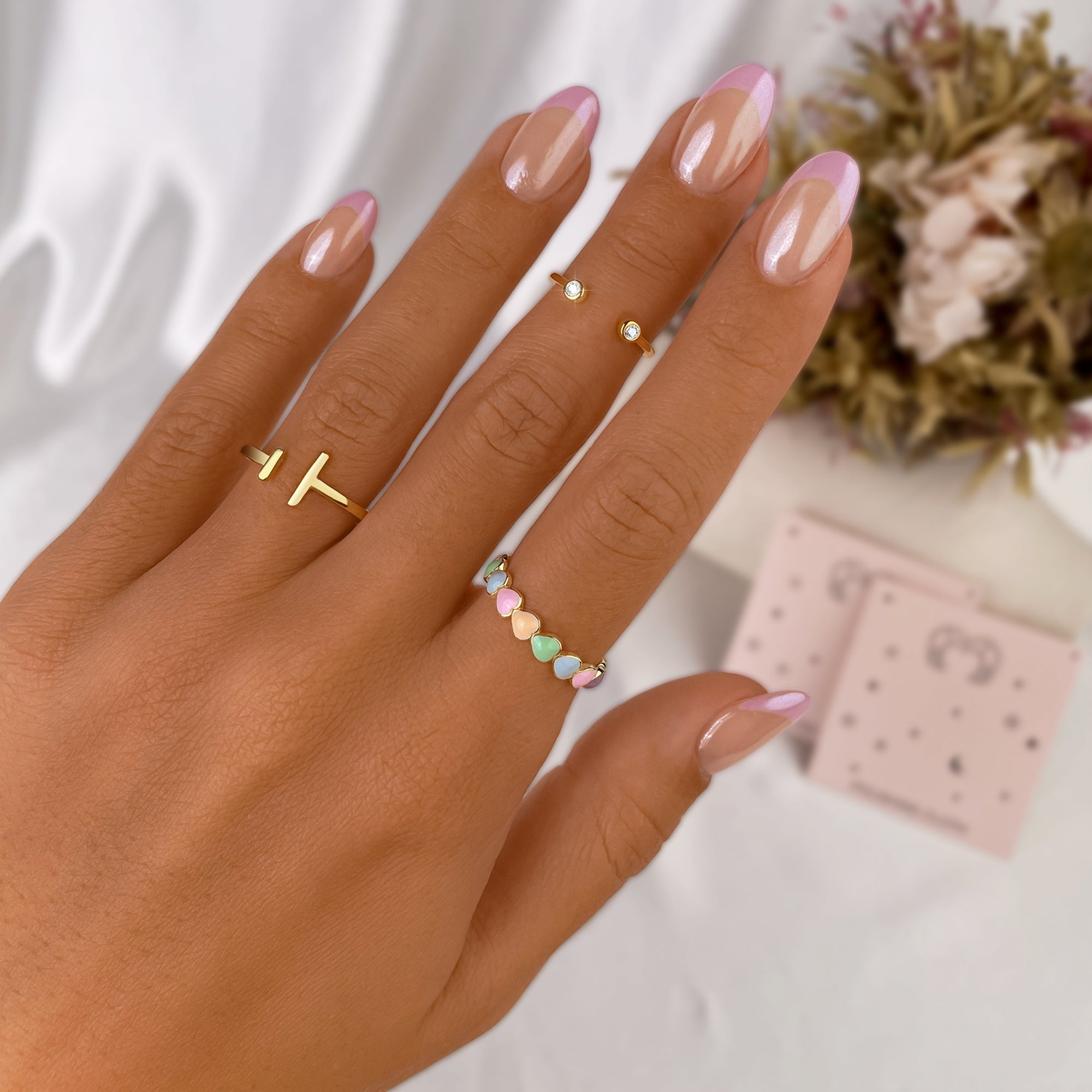 Aureos - Adjustable Open Statement Ring