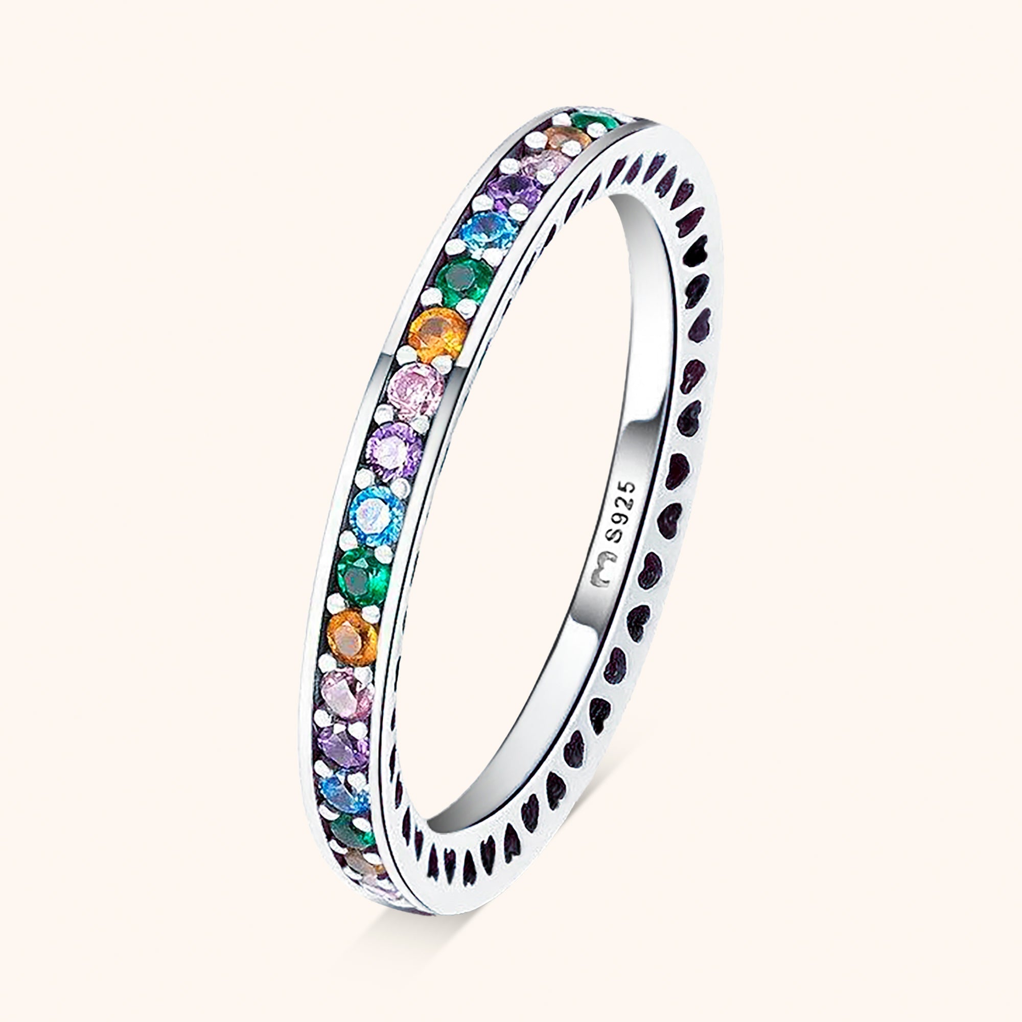 Aurora Rainbow Ring — Zirconia