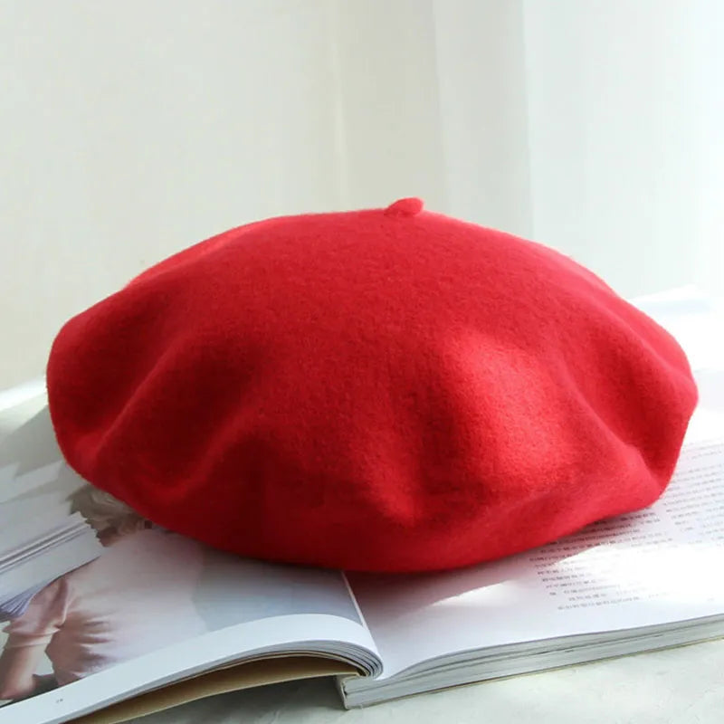 WoolCharm Beret - Luxurious Wool Beret for Winter
