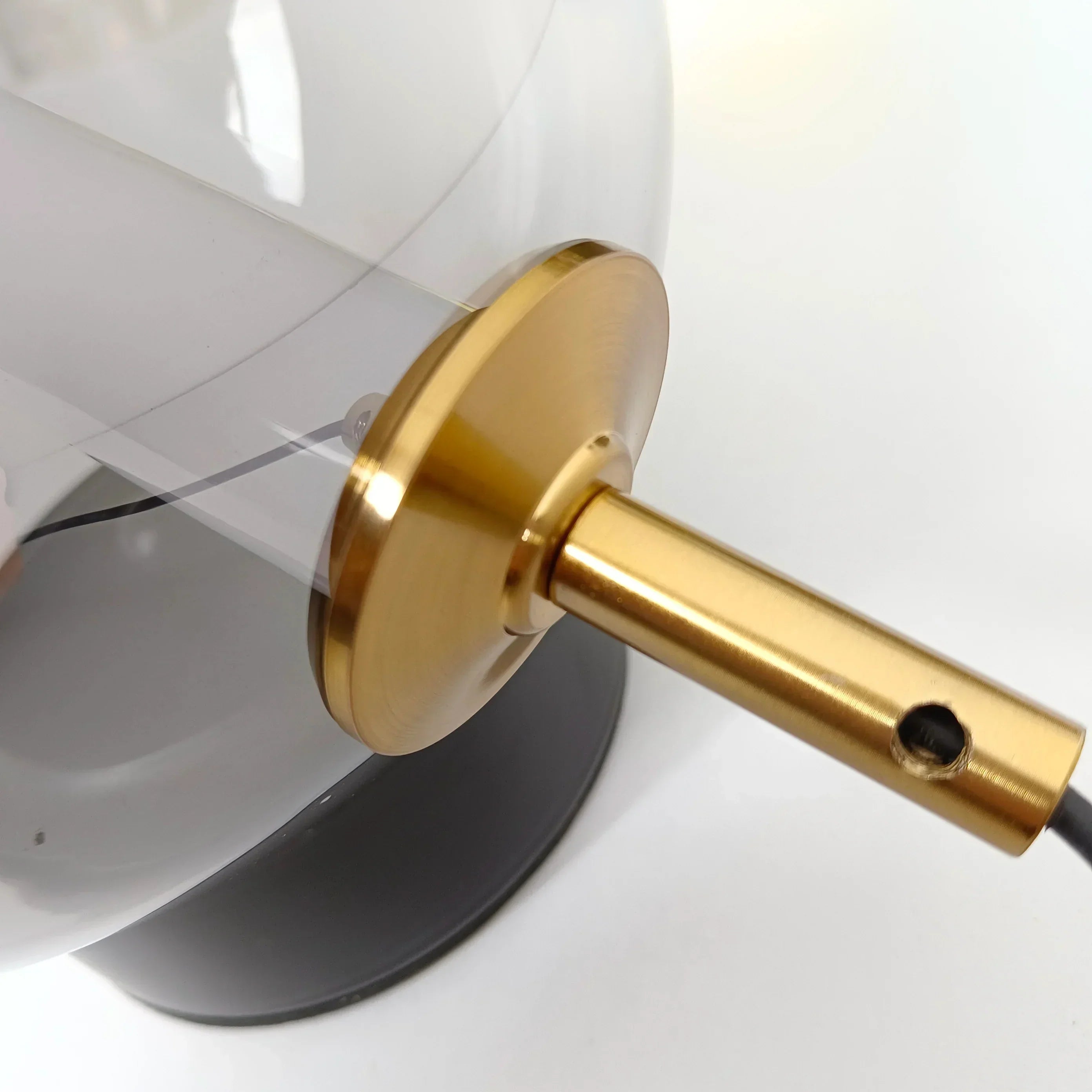 RadiantRevival Retro Glass Table Lamp - Warm Glow