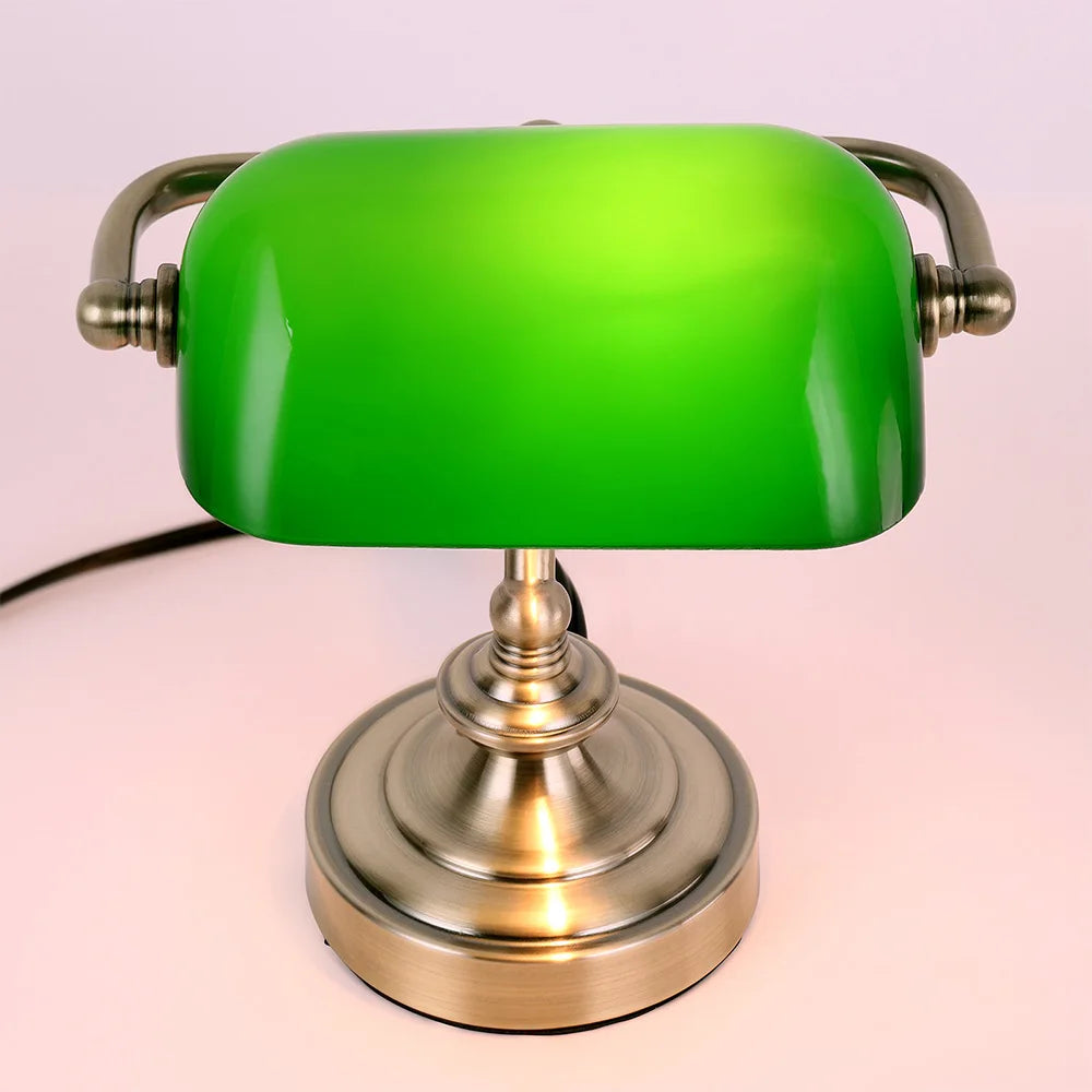 NostalGlow Retro Mini Desk Lamp