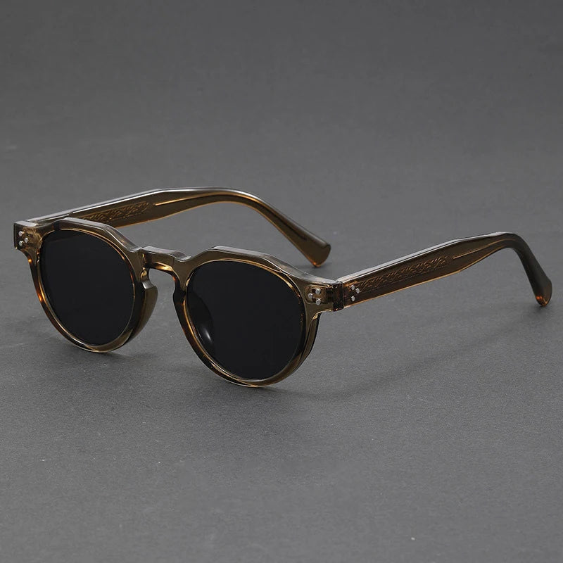 Retro Acetate Sunglasses - Lightweight Polarized Shades with Full UV Protection 3