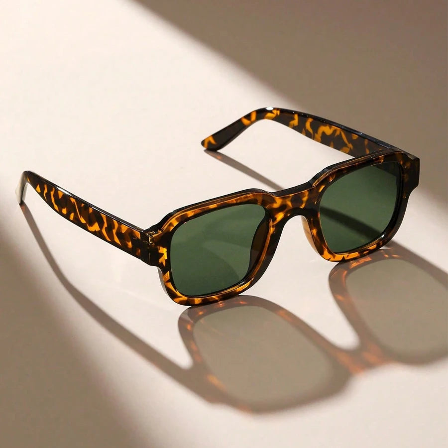 Retro Acetate Sunglasses - Stylish UV Protection with Bold Frames for Everyday Wear 1