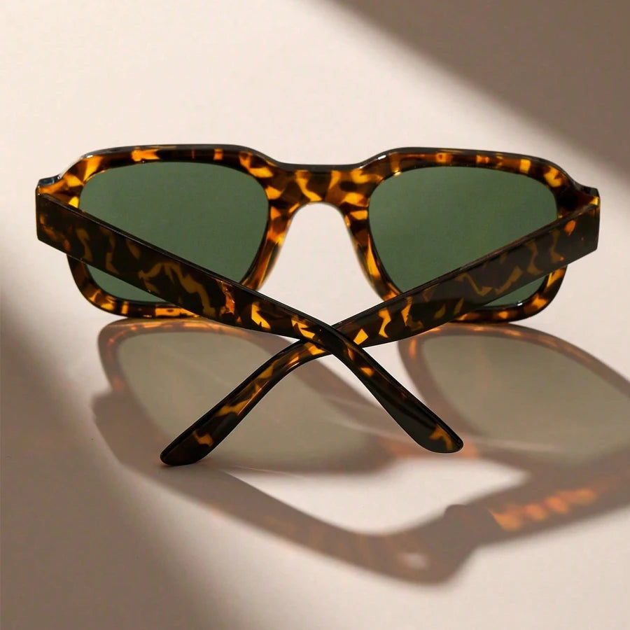 Retro Acetate Sunglasses - Stylish UV Protection with Bold Frames for Everyday Wear 4