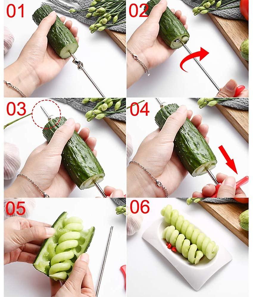 SpiralMaster Cutter - Playful Vegetable Spiralizer for Creative Cooking