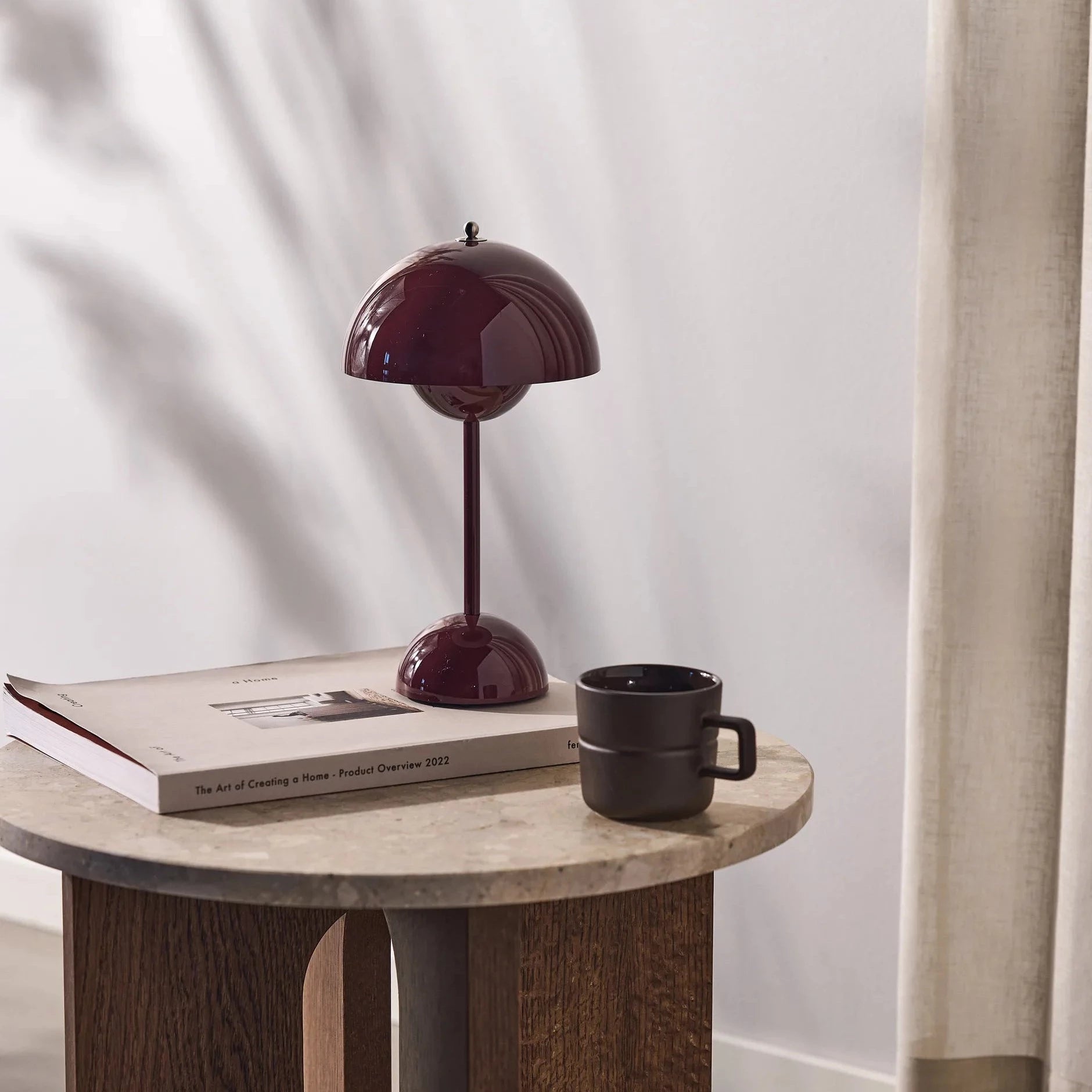 Retro Flowerlight - Cordless Rechargeable Lamp