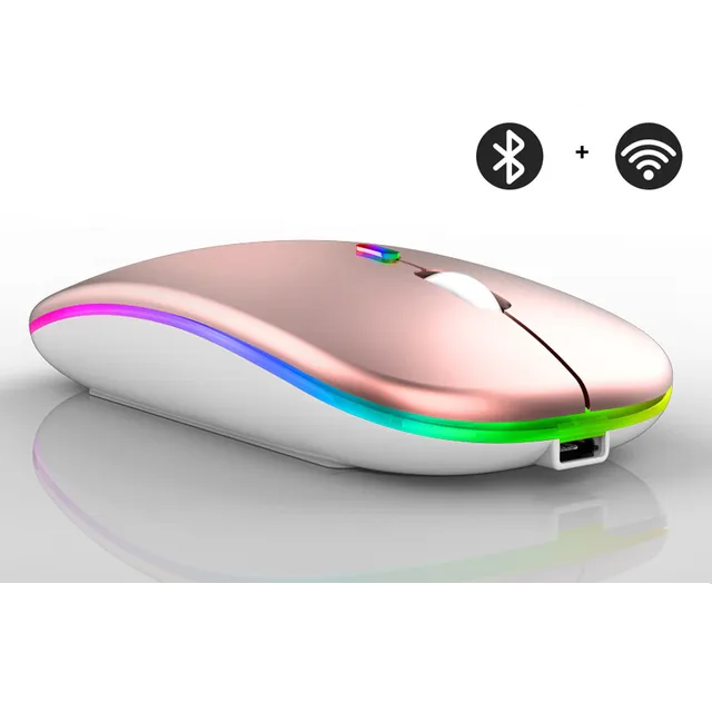 LuxeClick - Wireless Rechargeable Bluetooth Mouse