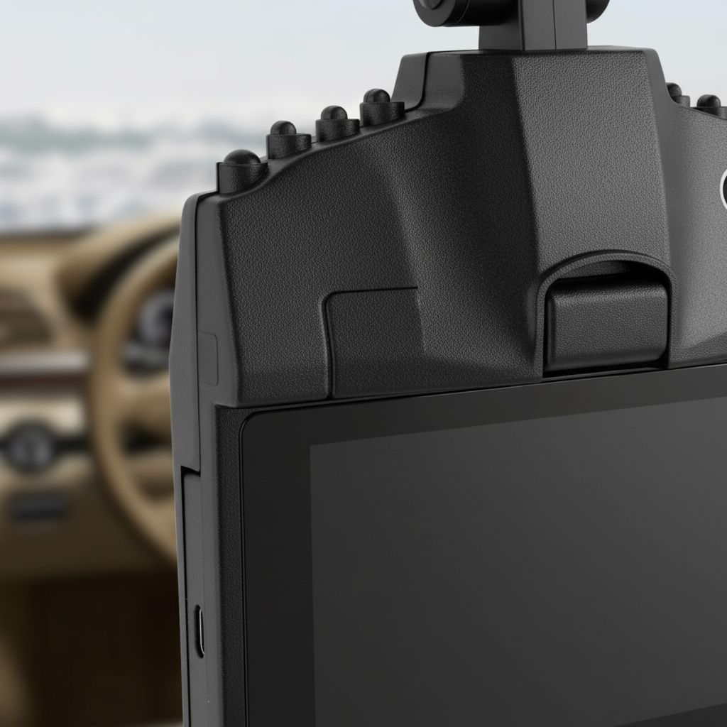 Rotatable Dashcam Monitor with WDR Technology | High-Quality Recording for Enhanced Safety 2