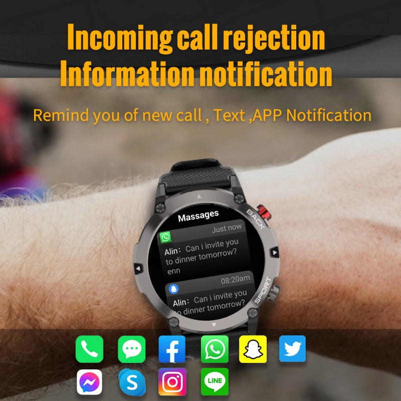 FitSync Pro Smartwatch - Fitness and Lifestyle Tracker with Heart Rate Monitor