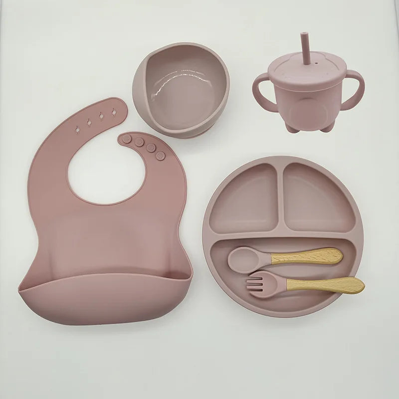 TinyBites Silicone Baby Feeding Set