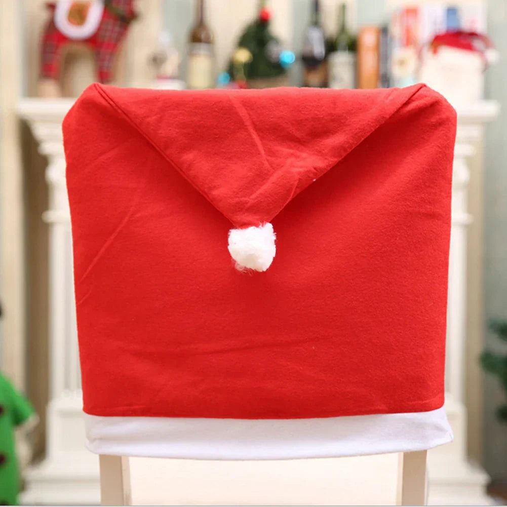 ChristmasCover Chair Covers - Festive Santa Hat Covers