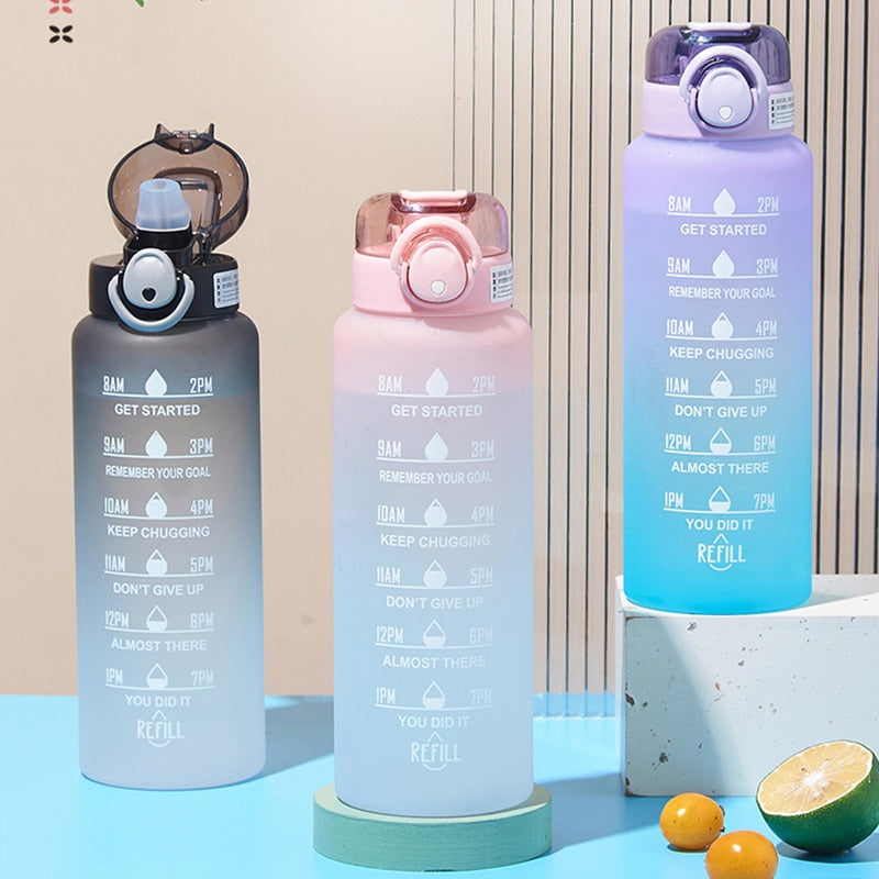GoalHydrate Bottle - Motivational Water Bottle for Daily Hydration