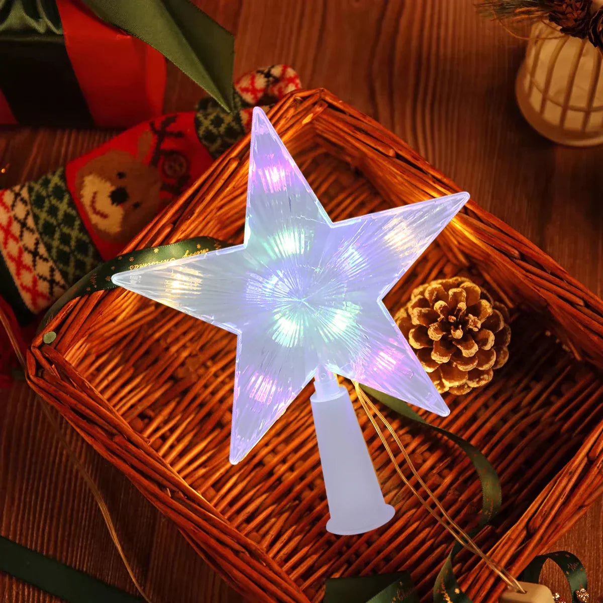 Starlit - LED Christmas Tree Star Topper