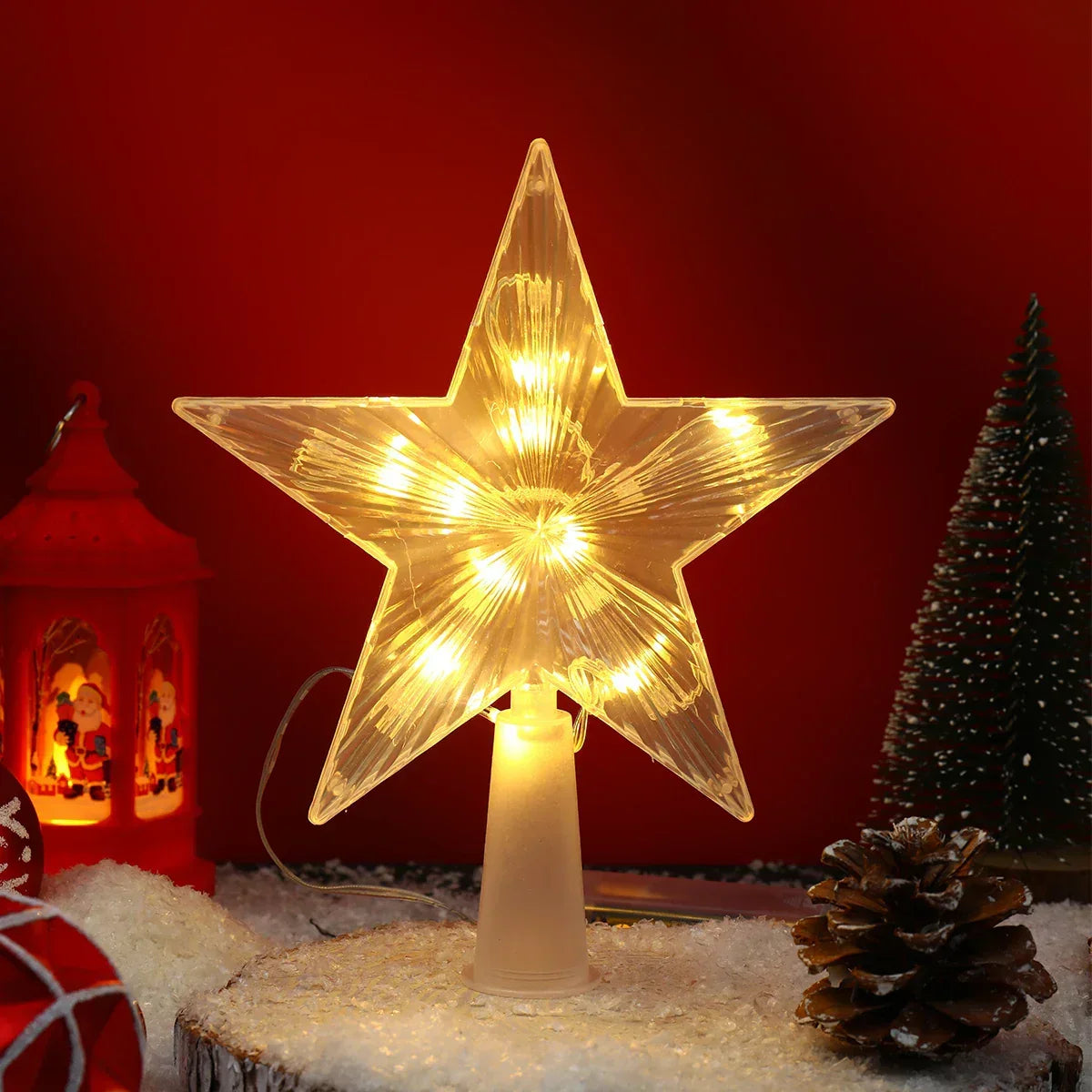Starlit - LED Christmas Tree Star Topper