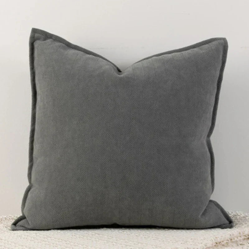 Luxe Chenille Cushion Cover - Solid Chenille