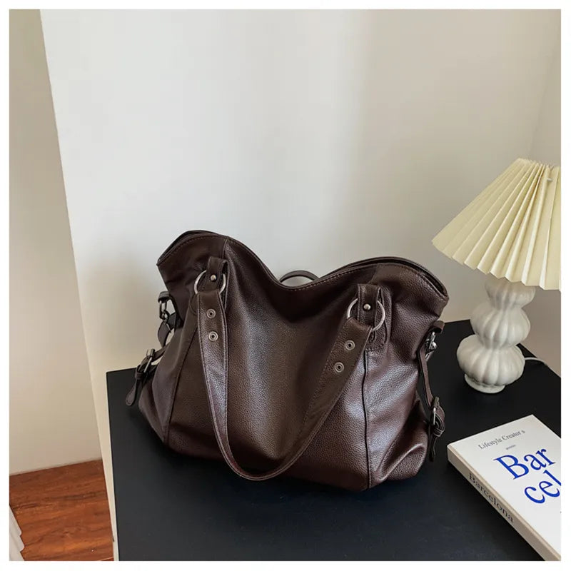Isabela Tote - Spacious Student and Work Shoulder Bag
