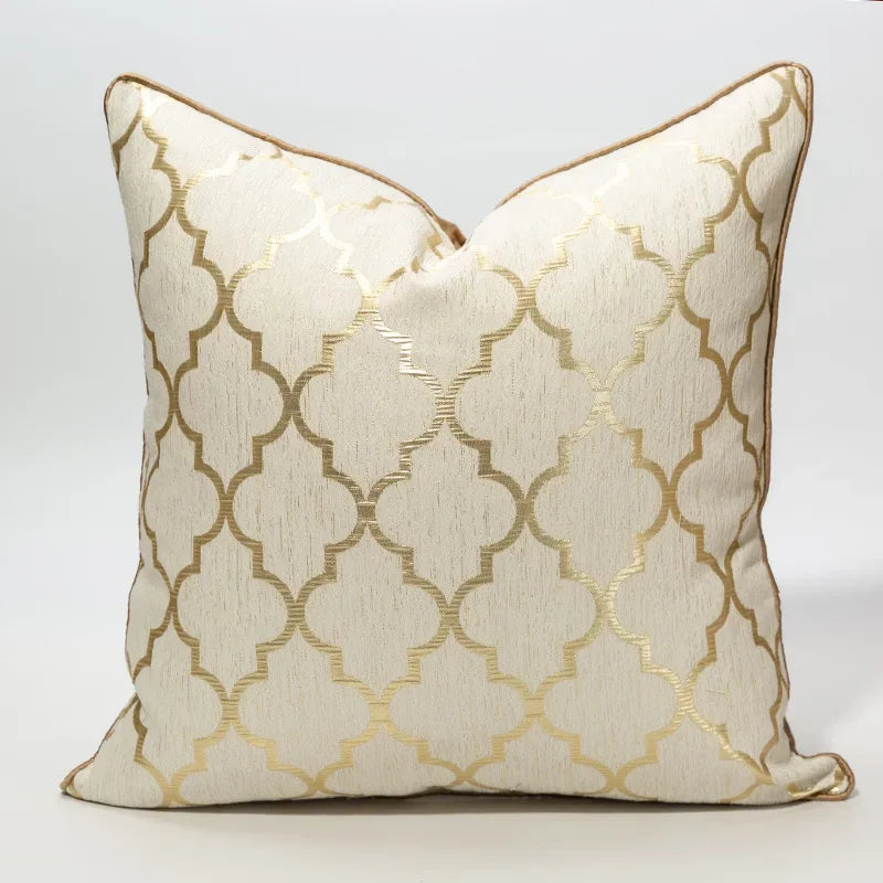 LuminaRest Cushion Cover - Abstract Art Design