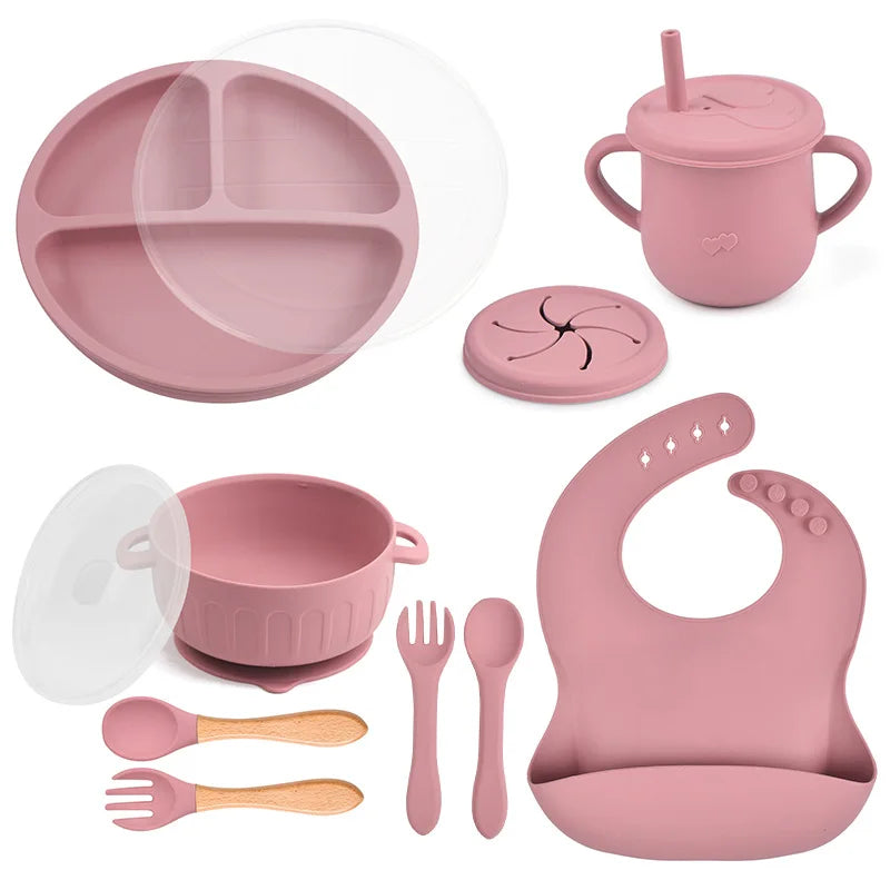 BabyCare Set - 10-Piece BPA-Free Dinnerware Set for Children