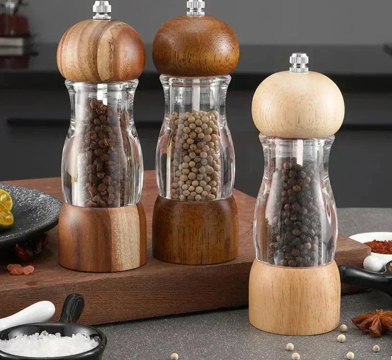 SeasonSculpt Salt and Pepper Mill Set