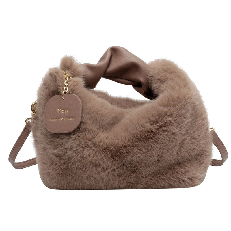 Fluffy - Soft Plush Handbag