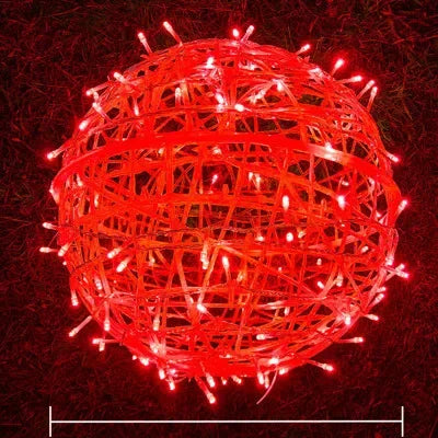 Sphere - Rattan String Lights for Elegant Party Decor
