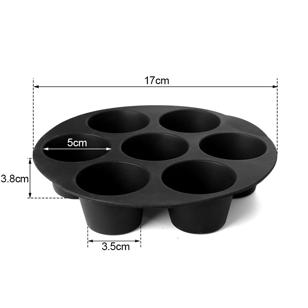 AirFryer BakeMaster - Reusable Cupcake and Muffin Baking Mold