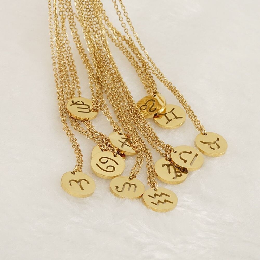 Zodiac - Coin Necklace