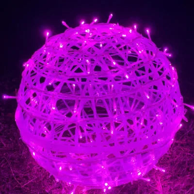 Sphere - Rattan String Lights for Elegant Party Decor