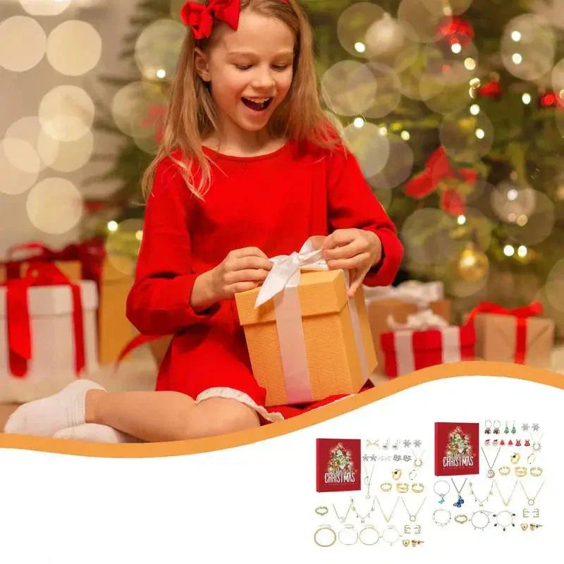 SparkleJoy - Jewellery Advent Calendar for Kids
