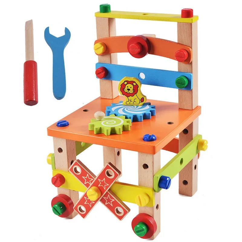 BuildMaster Set - Wooden Kids Tool Kit