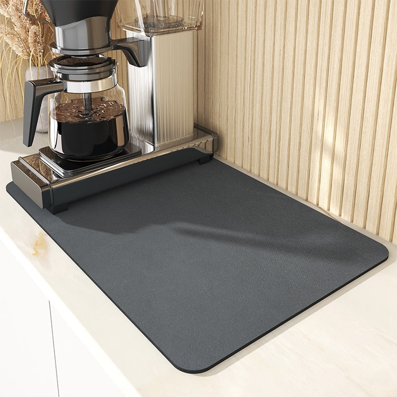 AbsorpTowel Mat - Non-Slip Ultra-Absorbent Kitchen Drying Mat