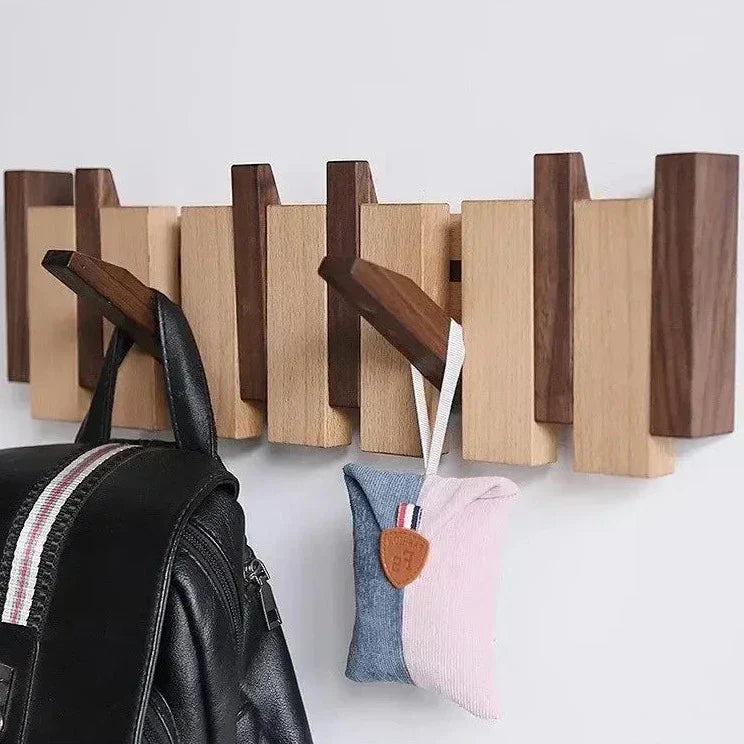 HarmonyHook - Adjustable Wooden Wall Rack