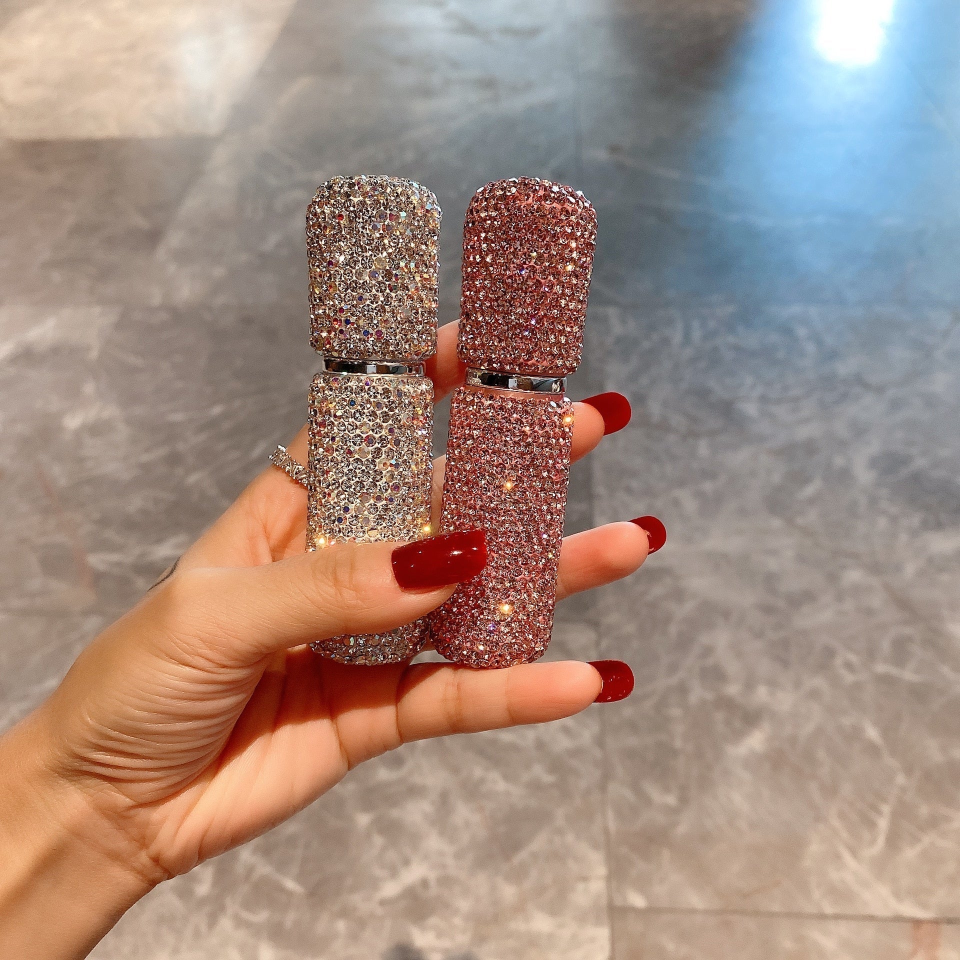 DiamondScent - Luxe Refillable Perfume Bottle