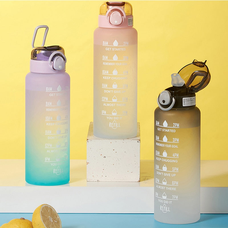 GoalHydrate Bottle - Motivational Water Bottle for Daily Hydration