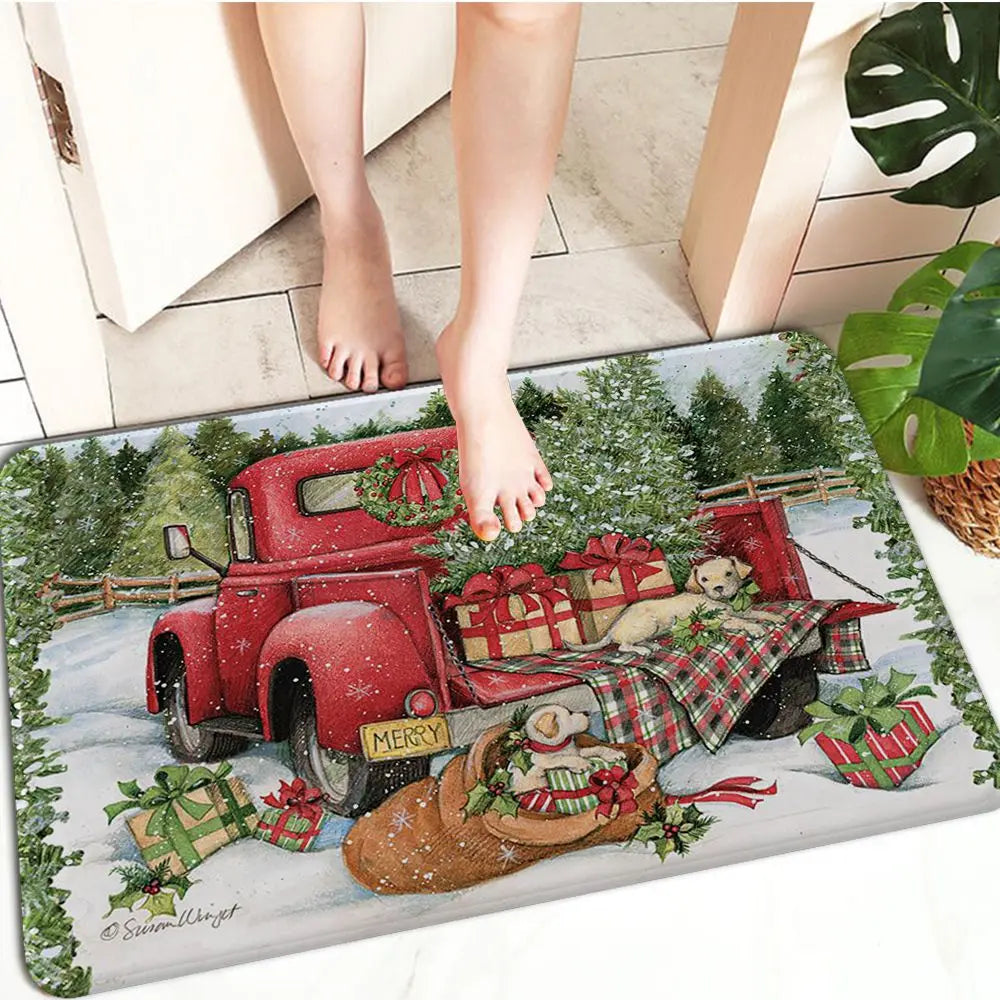 FestiveWelcome - Christmas Doormat