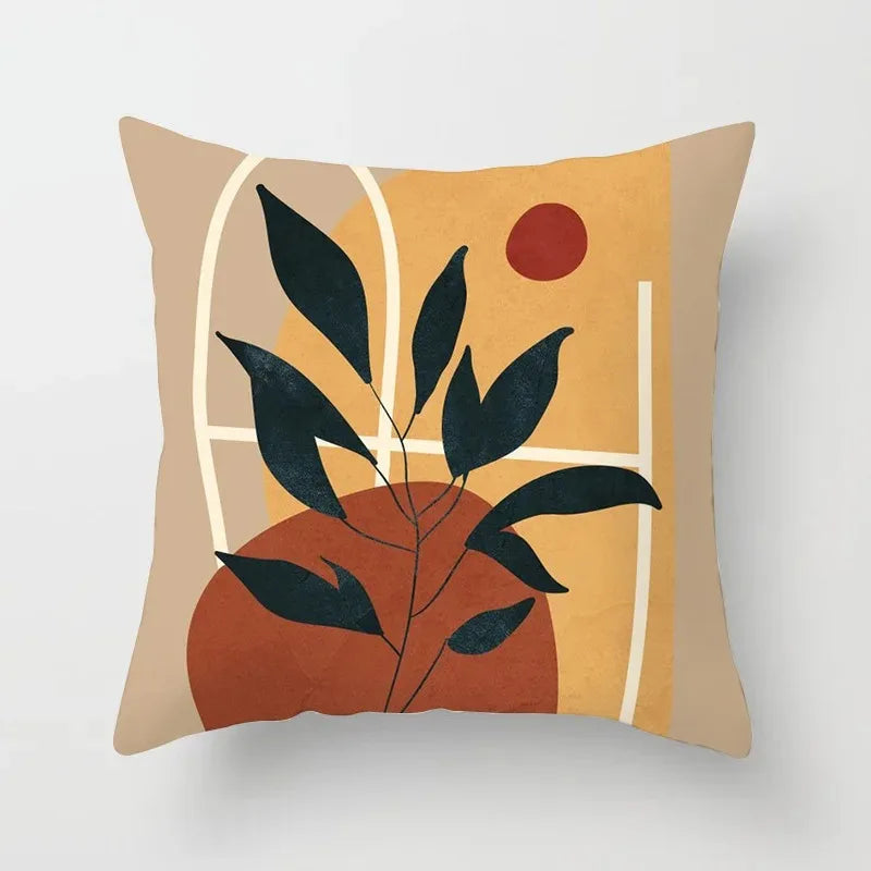 VelvetHaven Cushion Cover - Botanical Velvet