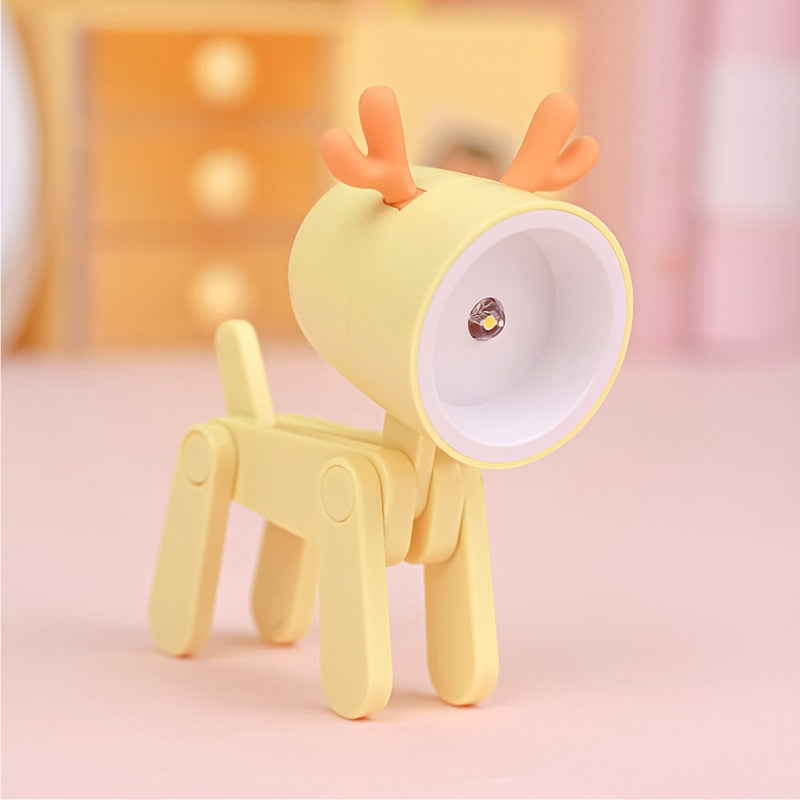 AnimalGlow Night Light - Cute Adjustable Kids Nursery Lamp