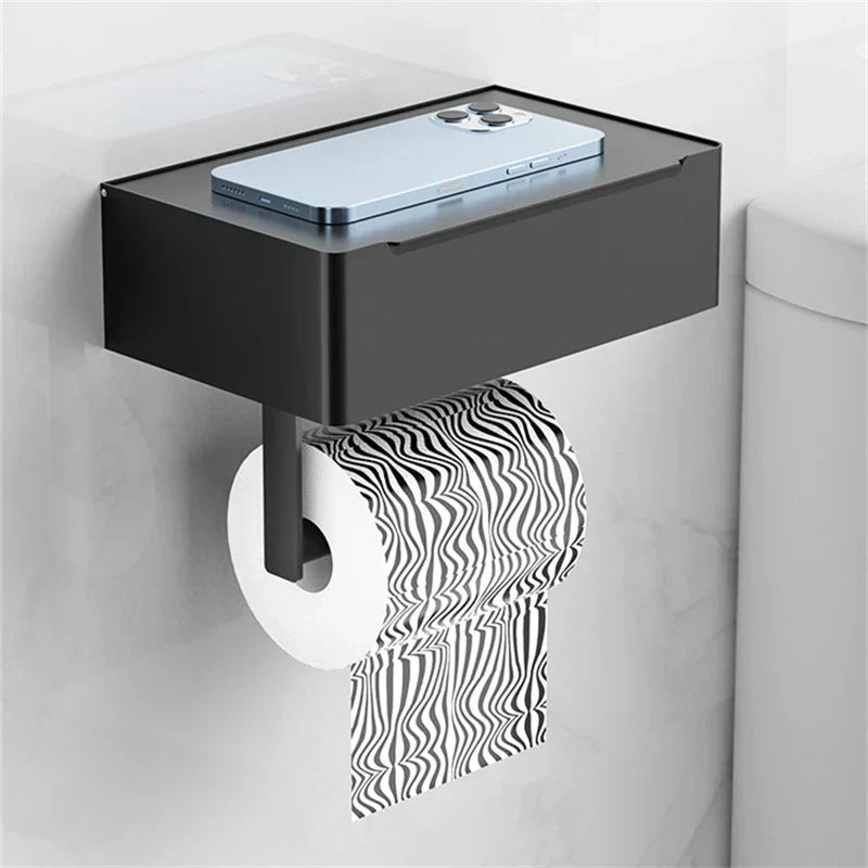 Bibbie - Modern Metal Toilet Paper Holder