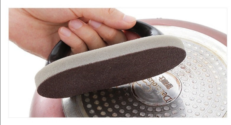 PowerScrub Sponge - Heavy Duty Scouring Sponge with Handle