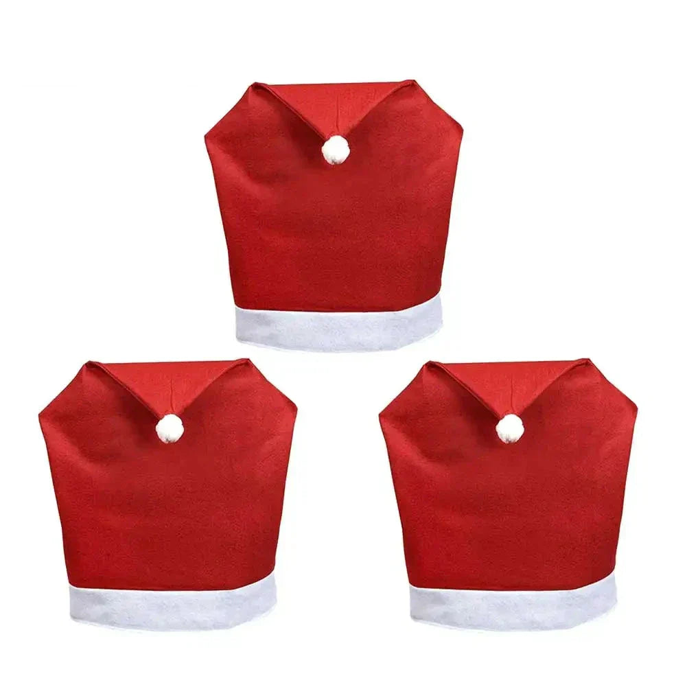 ChristmasCover Chair Covers - Festive Santa Hat Covers