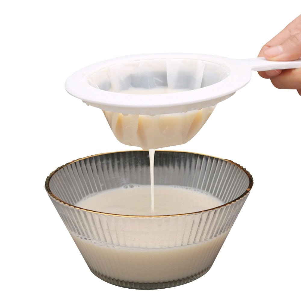 PureFlow Sieve - Fine Mesh Strainer for Nut Milk, Juice and Kefir