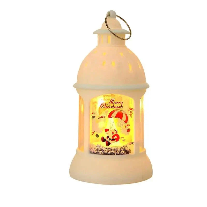 ChristmasHome LED Lanterns - Festive Santa Light Decor