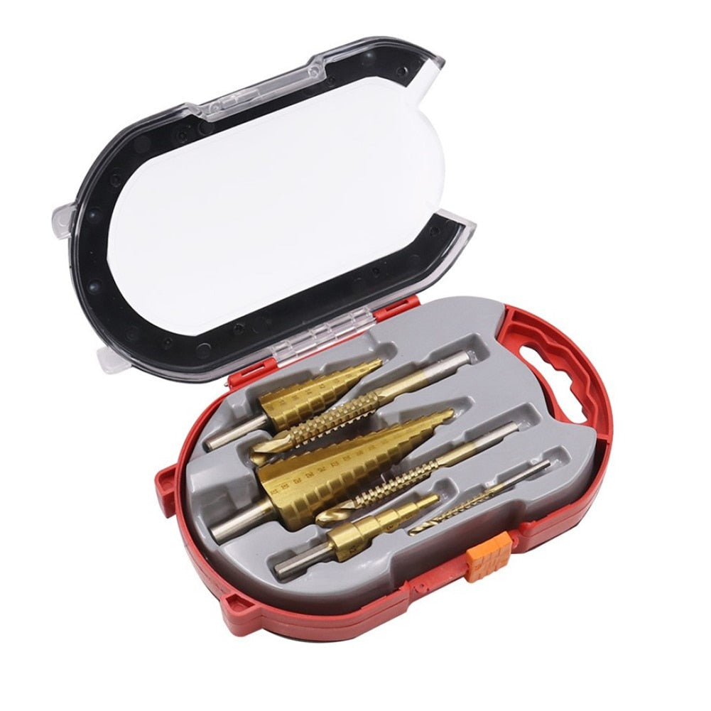 TitaniumPro Drill Set - Precision Bits for Metal and Wood