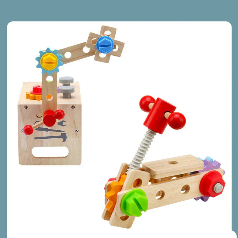 BuildMaster Set - Wooden Kids Tool Kit