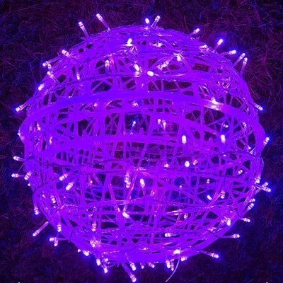 Sphere - Rattan String Lights for Elegant Party Decor