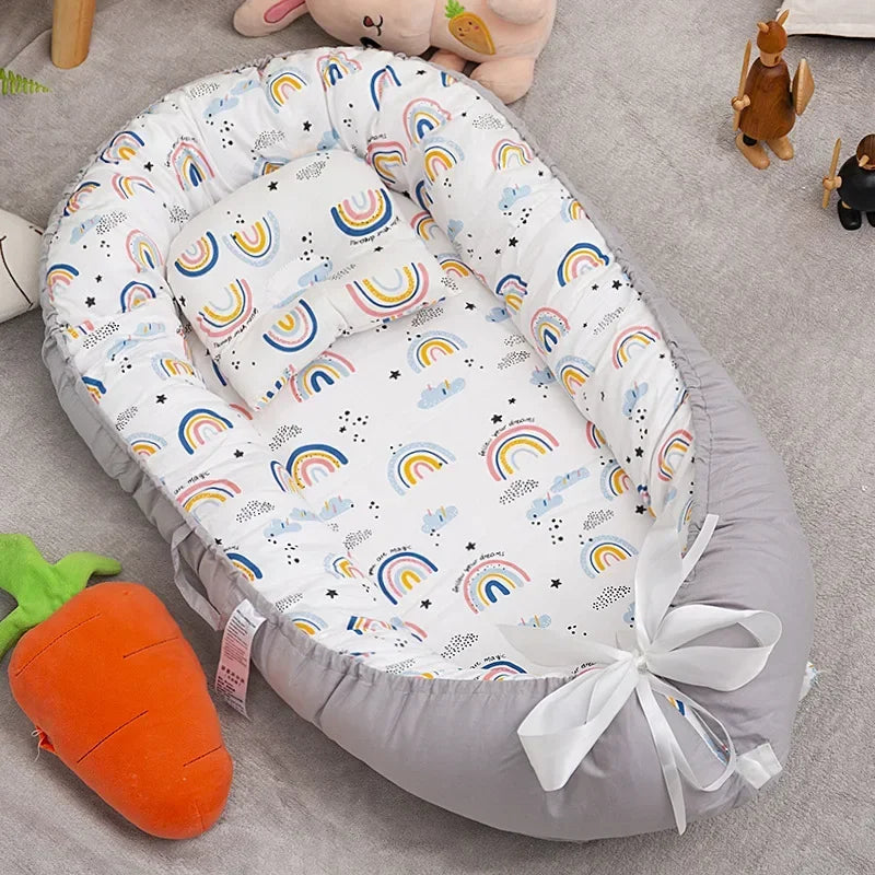 TravelEase Bed - Foldable Portable Baby Crib and Bassinet