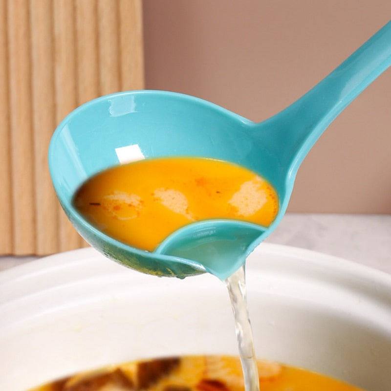 Separator Spoon - Easily Separate Oil and Liquids While Cooking