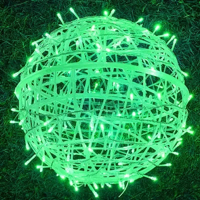 Sphere - Rattan String Lights for Elegant Party Decor